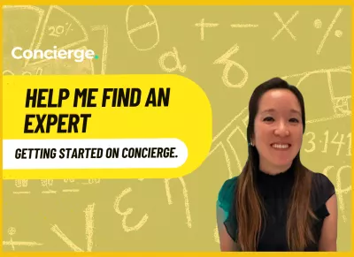 Help You Find an Expert